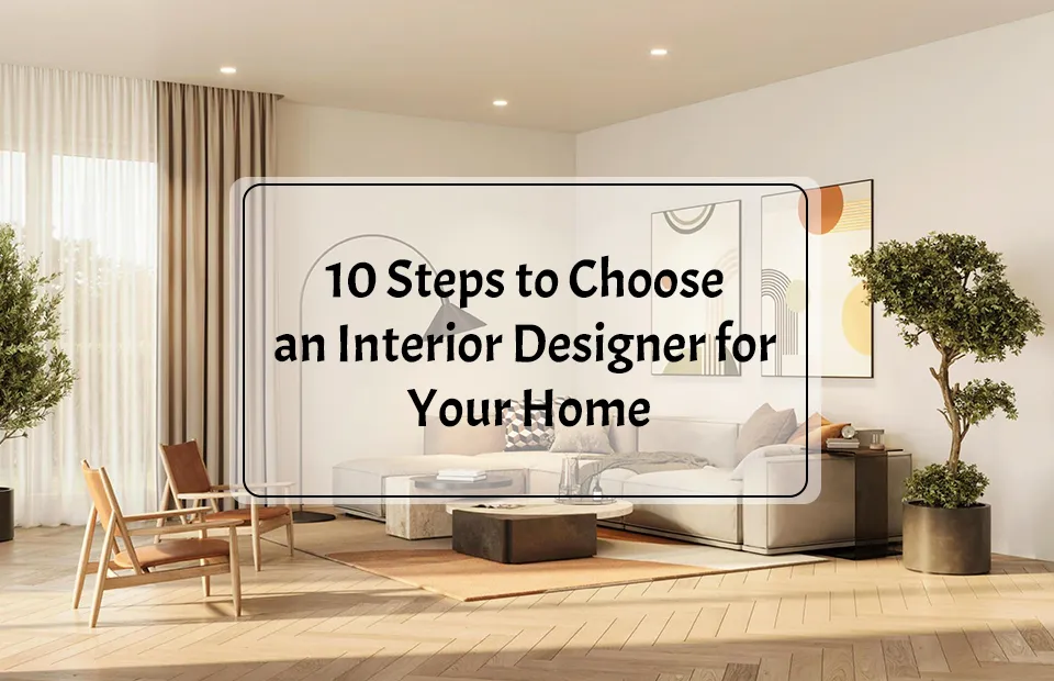 10 Steps to Choose an Interior Designer for Your Home