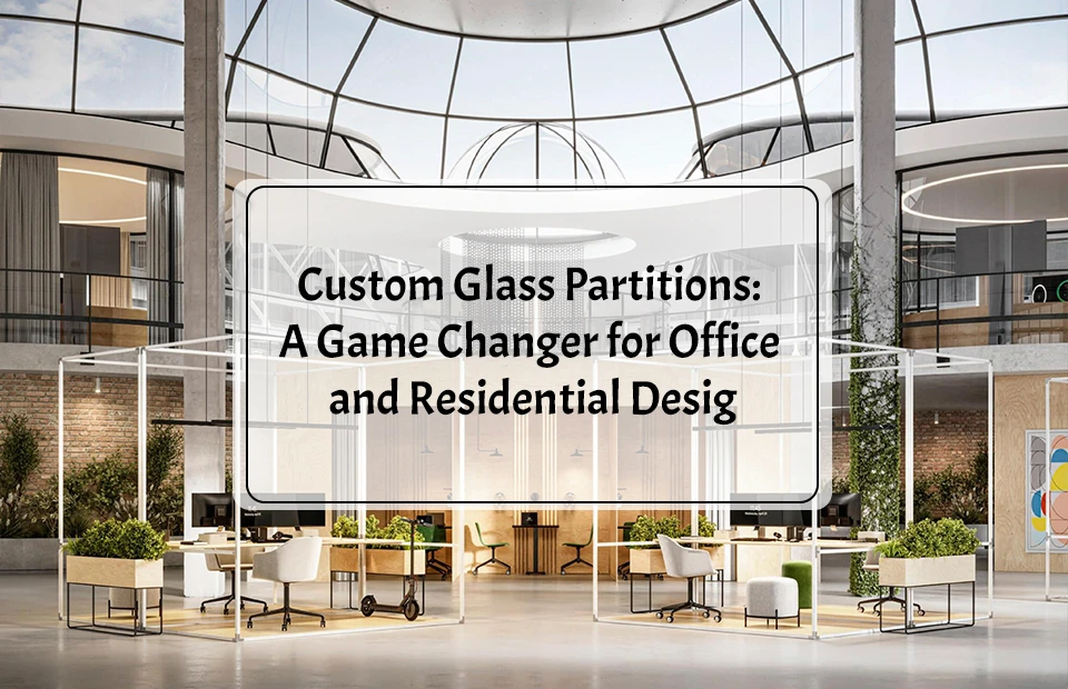 Custom Glass Partitions: A Game Changer for Office and Residential Design