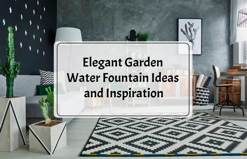 Elegant Garden Water Fountain Ideas and Inspiration