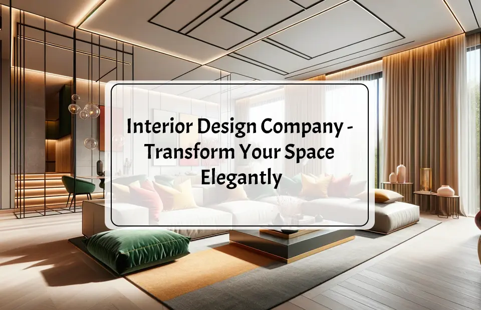 Interior Design Company – Transform Your Space Elegantly